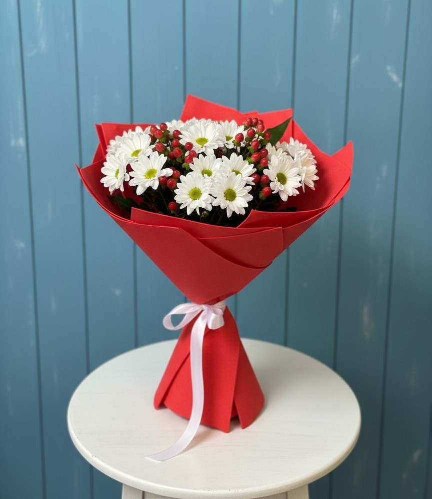 Букет цветов из: Хризантемы в Гусиноозерске