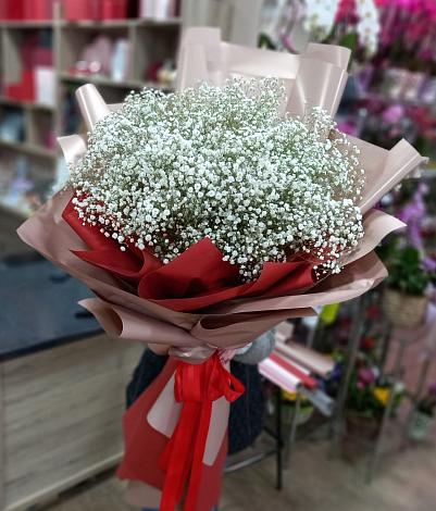 Букет цветов из: Гипсофила в Гусиноозерске