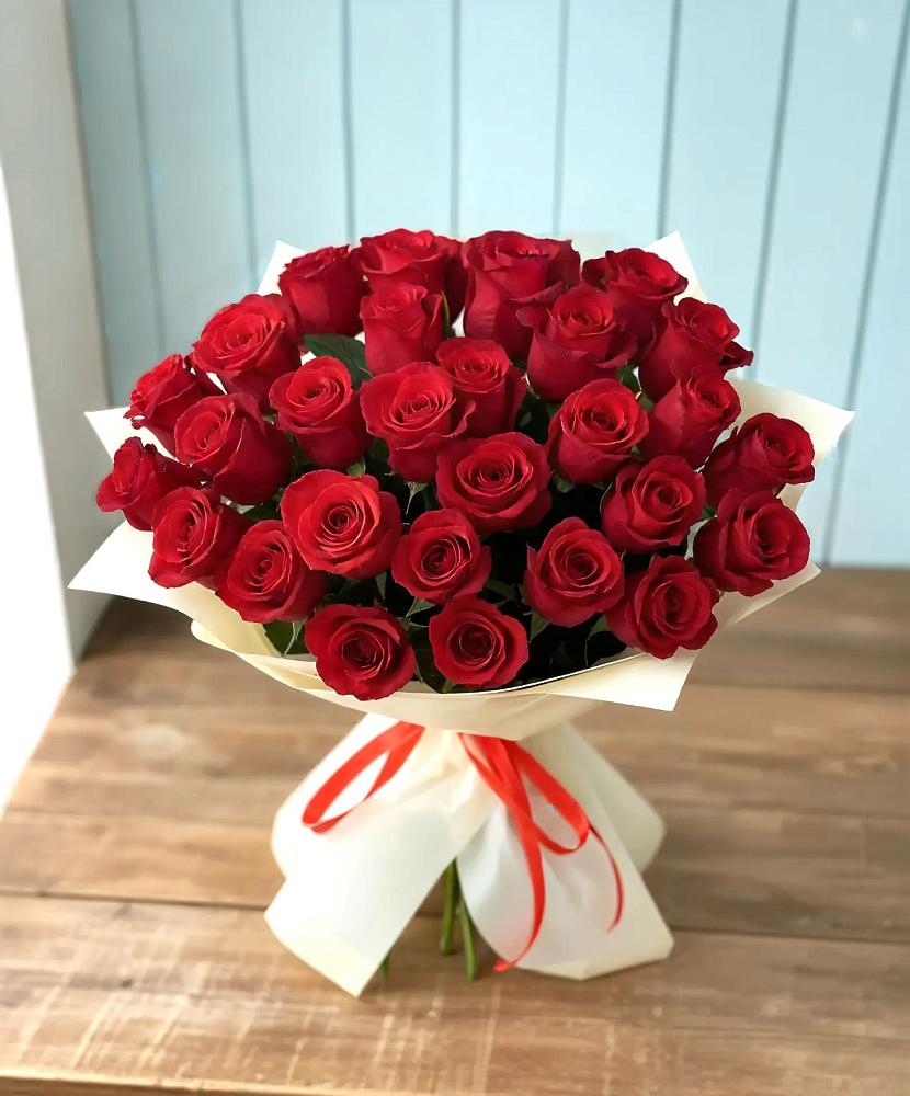 Букет 29 Красных роз в Гусиноозерске