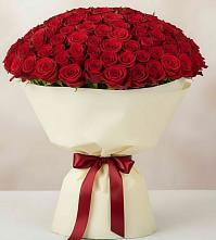 Букет 101 Красная роза Милано в Гусиноозерске