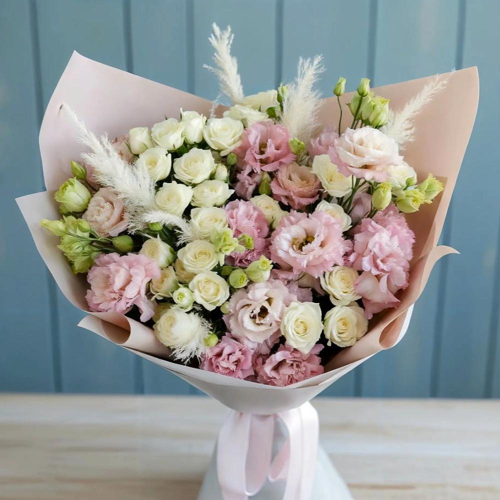 Букет цветов из: Альстромерии и Розы в Гусиноозерске