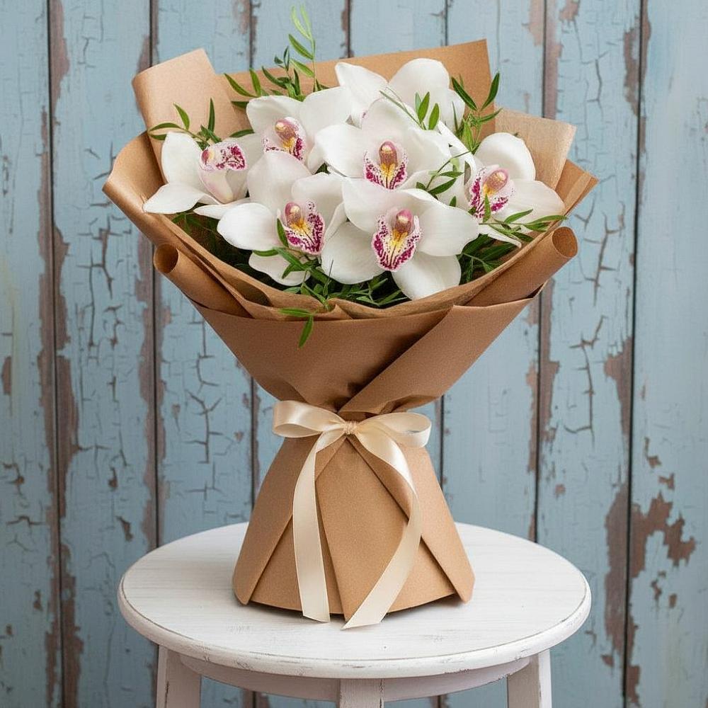 Букет цветов из: Орхидеи и Розы в Гусиноозерске