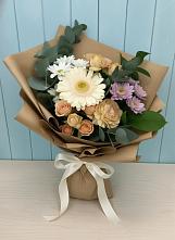 Букет цветов из:  Герберы и Хризантемы в Гусиноозерске