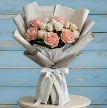 Букет цветов из:  Розы в Гусиноозерске