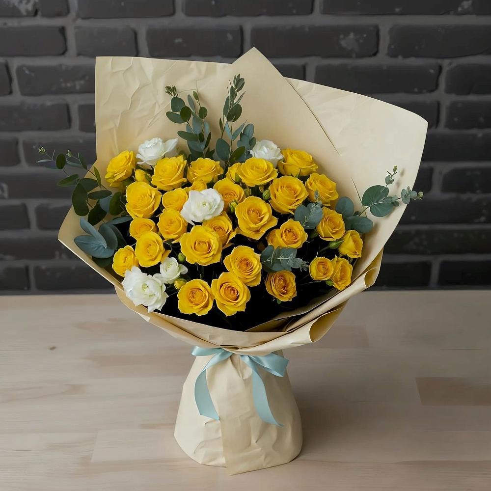 Букет цветов из: Розы в Гусиноозерске