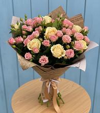 Букет цветов из:  Розы в Гусиноозерске