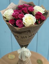 Букет цветов из:  Розы в Гусиноозерске