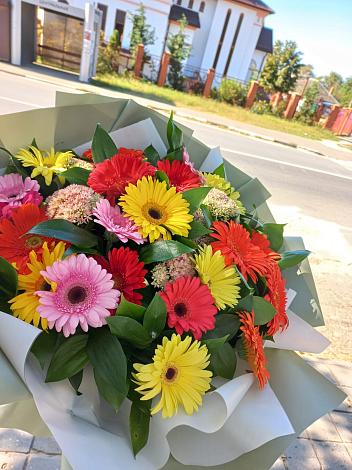 Букет цветов из: Герберы в Гусиноозерске