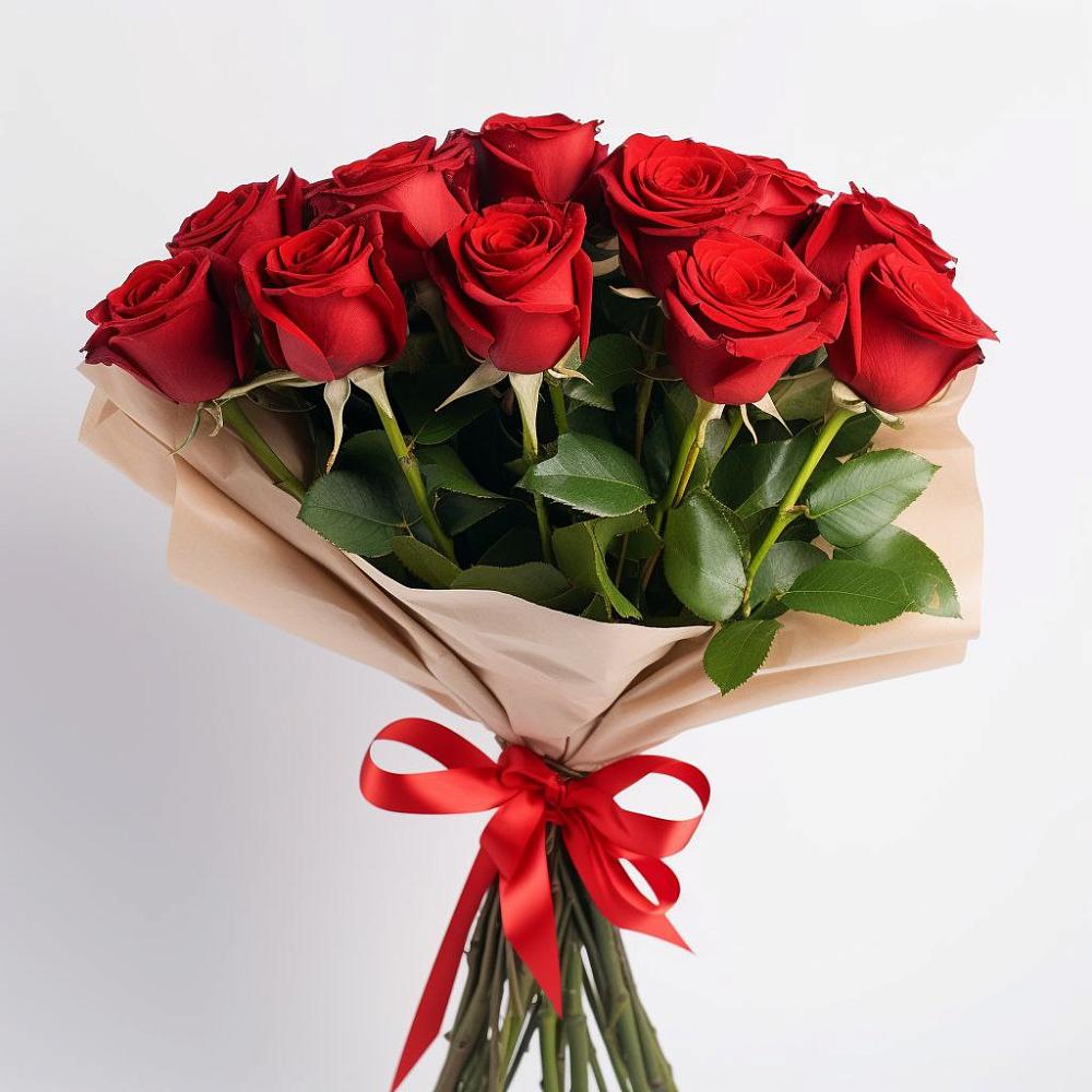 Букет 11 Красных роз Эдлесс Лав в Гусиноозерске