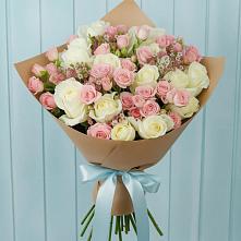 Букет цветов из:  Розы в Гусиноозерске